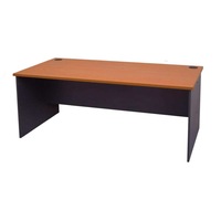 Rapidline Rapid Worker Open Desk W1800 x D900 x H730mm Cherry/Ironstone