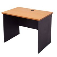 Rapidline Rapid Worker Open Desk W900 x D600 x H730mm Beech & Ironstone