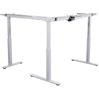 SUMMIT 2 SIT TO STAND RETURN Corner Desk Frame Only - White