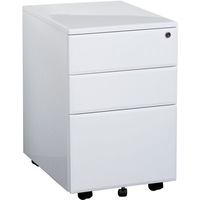 SUMMIT METAL MOBILE PEDESTAL 2 Drawer 1 file