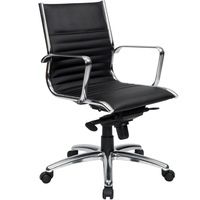 YSD COGRA MEDIUM BACK EXECUTIVE CHAIR Black 5 Year Warranty 