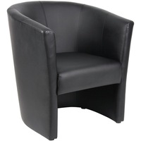 YSD TUB CHAIR Black 1 Year Warranty