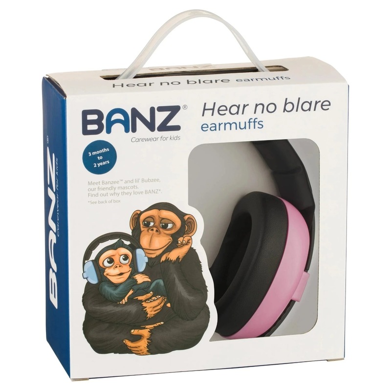 Buy Baby Banz Mini Baby Ear Muffs Up to 3 years Petal Pink MyDeal