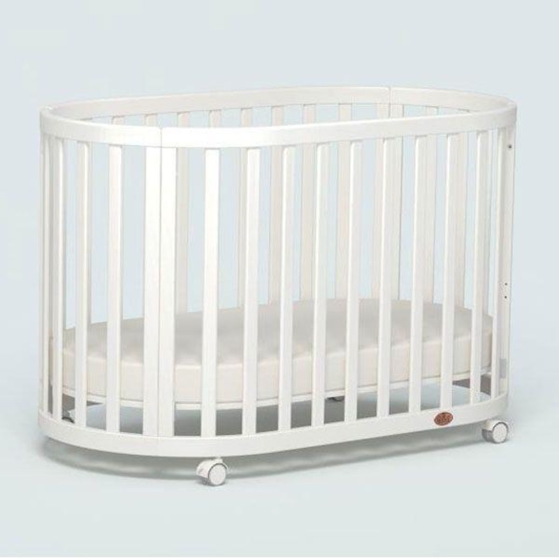 Buy Boori Eden Oval Cot Barley MyDeal