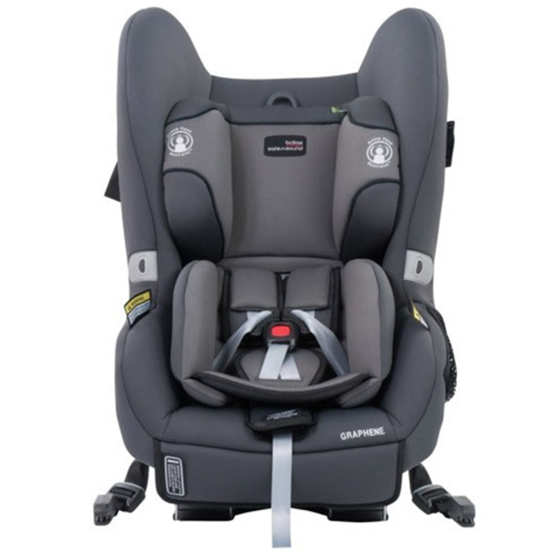 Buy Britax SafeNSound Graphene Convertible Car Seat Pebble Grey MyDeal