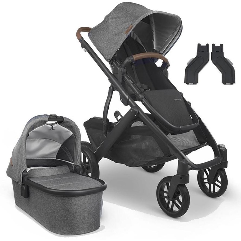 Buy UPPAbaby VISTA V2 With Charcoal (Greyson) + FREE UPPER