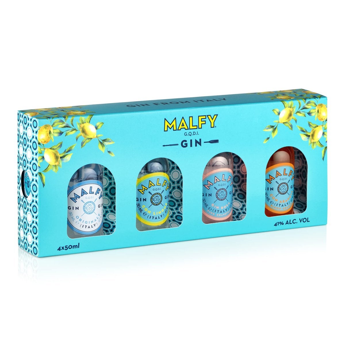 Malfy Gin Miniature Gift Tasting Pack - Italian Flavoured Gins