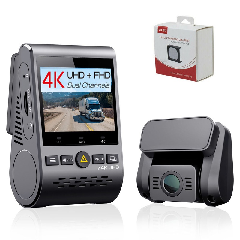 Buy VIOFO A129 PRO DUO ULTRA 4K Dashcam DUAL CHANNEL, WI-FI, Bluetooth ...