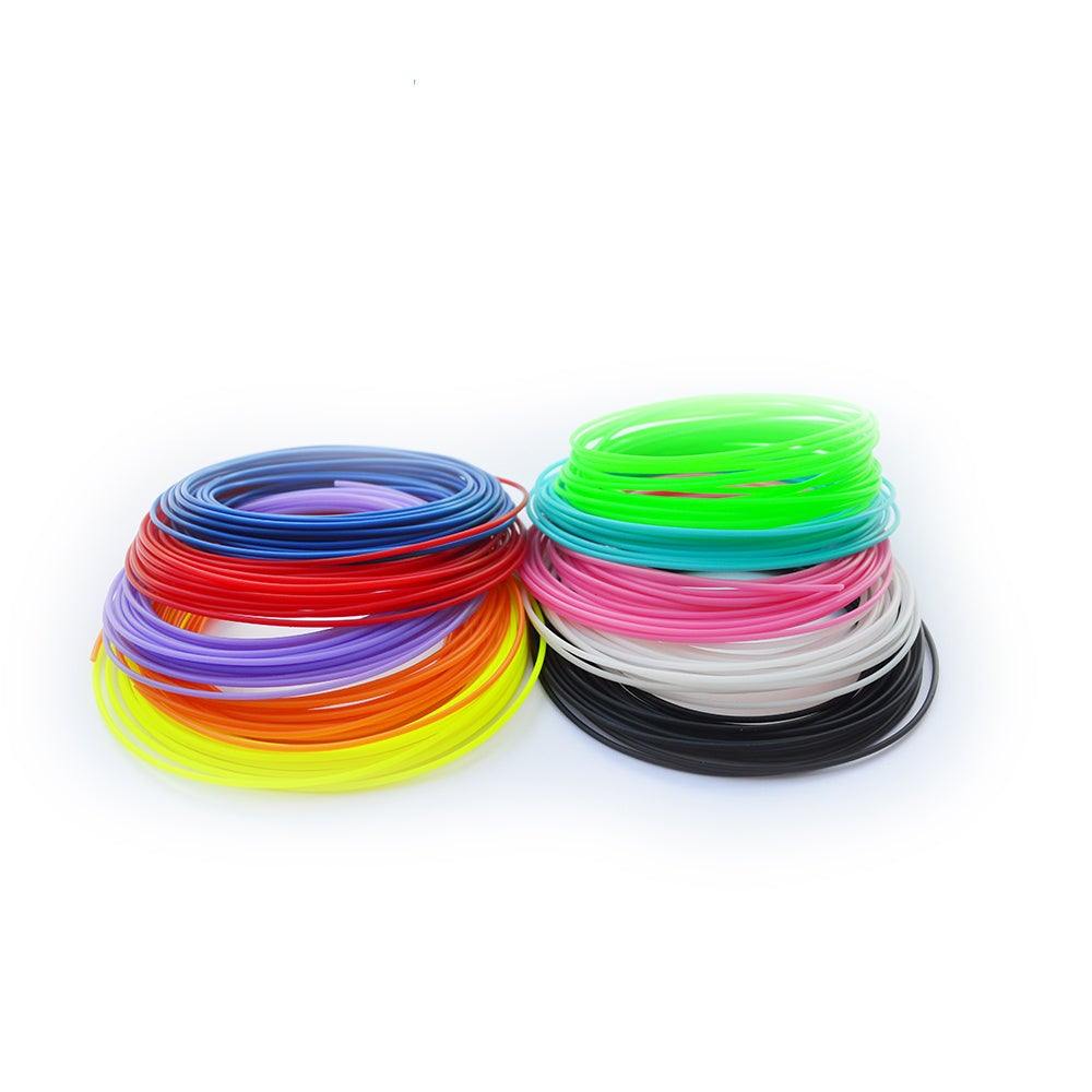 3D Printing Pen PCL 1.75mm Filaments 10 Colors for Kids