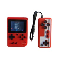 Retro Portable 3" LCD Large Screen Mini Handheld Video Game 2 Player Console TV AV Out Kids Gift 400 IN 1 Classic games