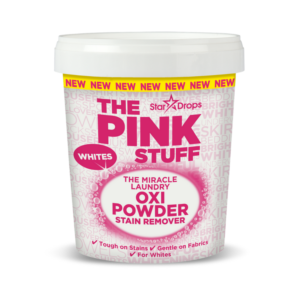 The Pink Stuff - The Miracle Laundry Oxi Powder Stain Remover - Whites (1kg)