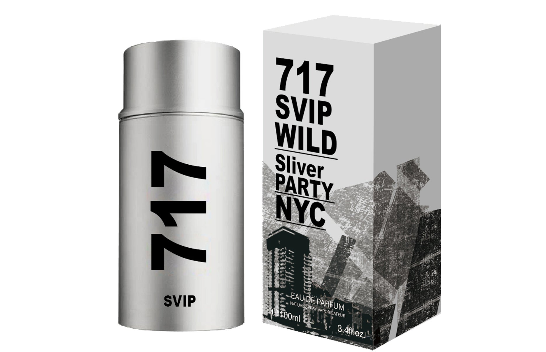 Buy 717 VIP Silver by Mirage Brands for Men Eau de Toilette