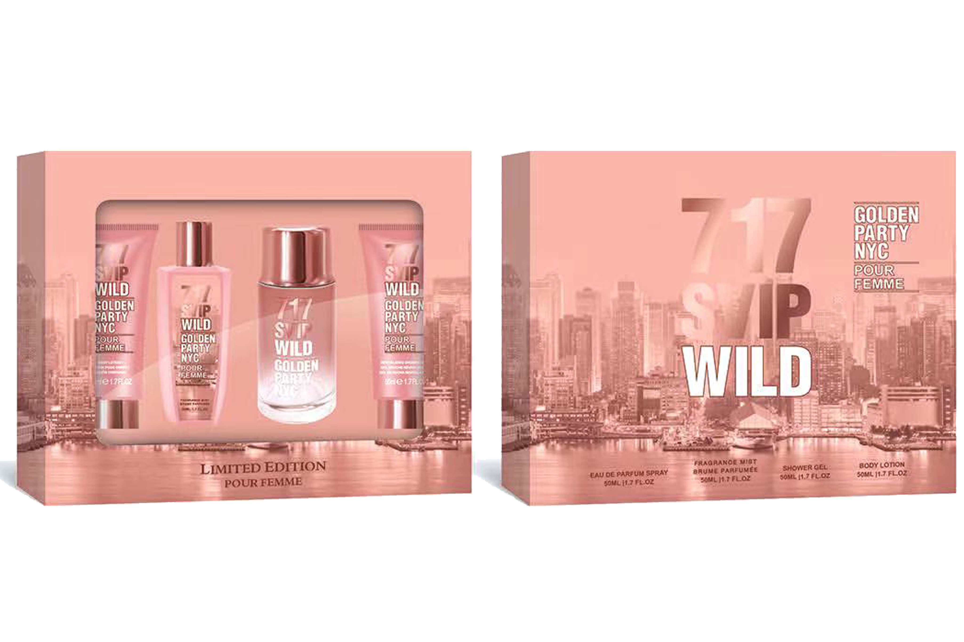 Buy 777 VIP Wild 4 Piece by Mirage Brands for Women Eau de Parfum