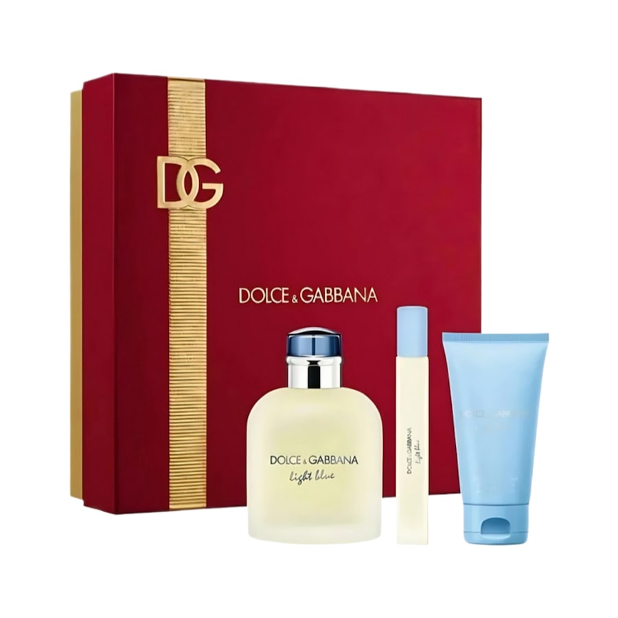 Dolce & Gabbana Light Blue Pour Homme 3 Piece 125ml Eau de Toilette