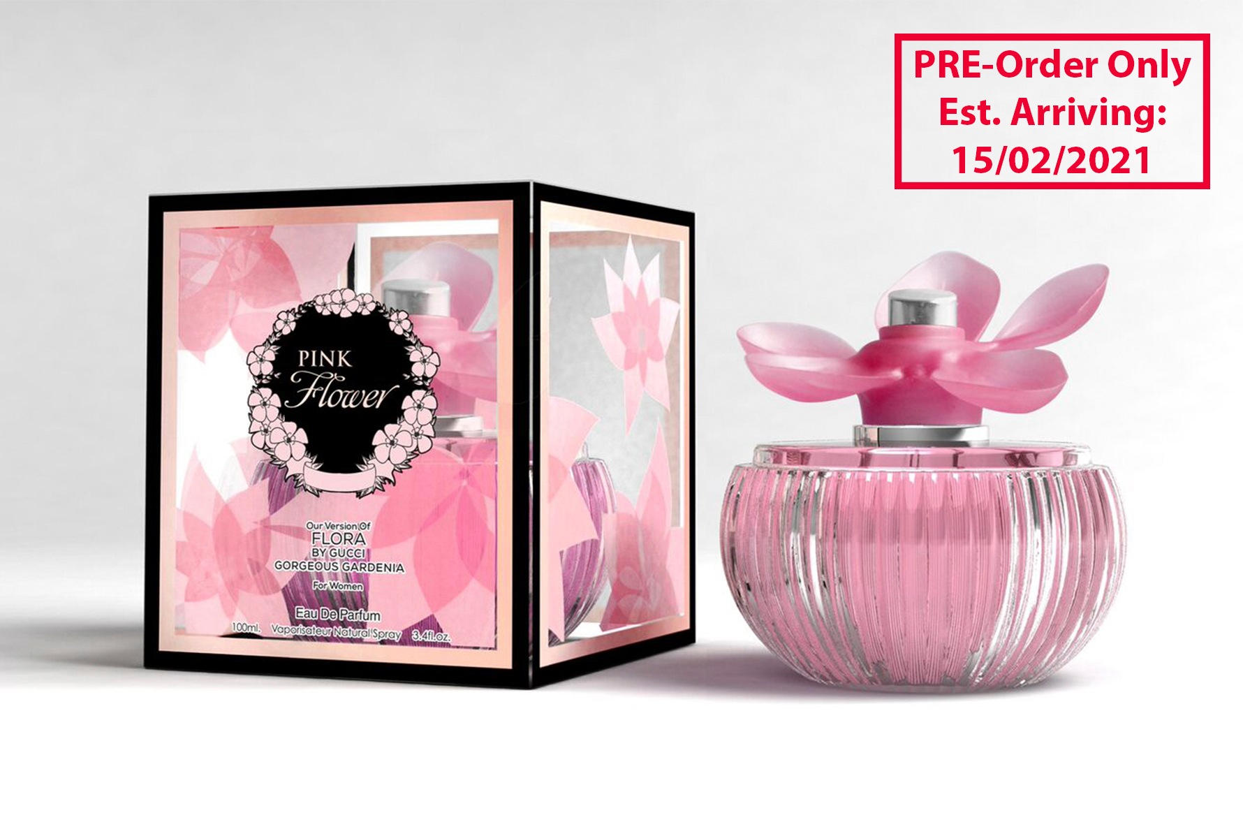 mirage pink flower perfume