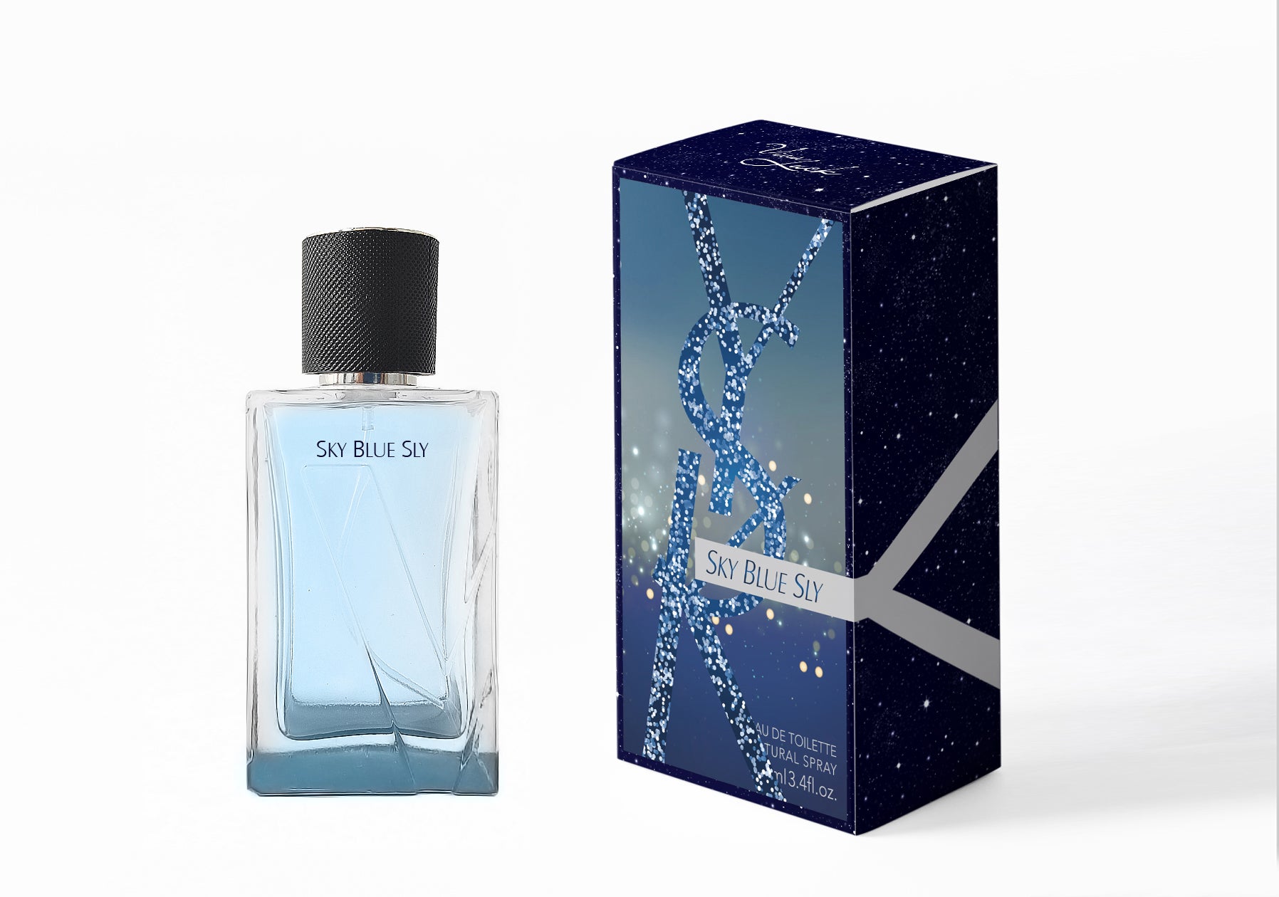 Buy Sky Blue Sly by Mirage Brands for Men Eau de Toilette (Bottle 