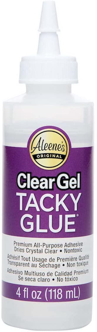 17374 Clear Gel Tacky Glue, 118mL, 4 Ounce