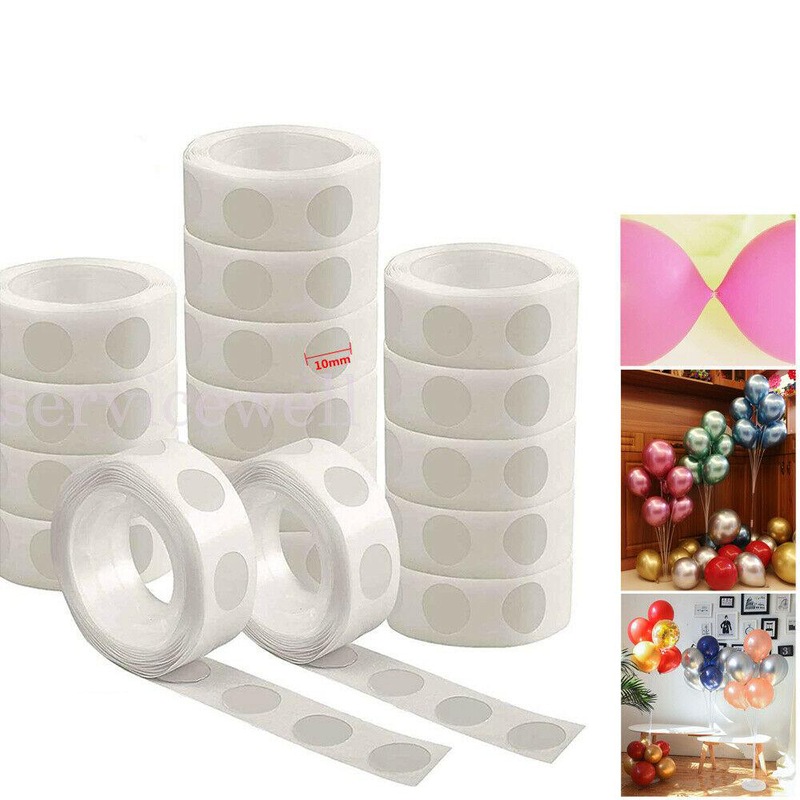 Buy 2000x Balloon Glue Dots Photo Adhesive Bostik Party Double tape