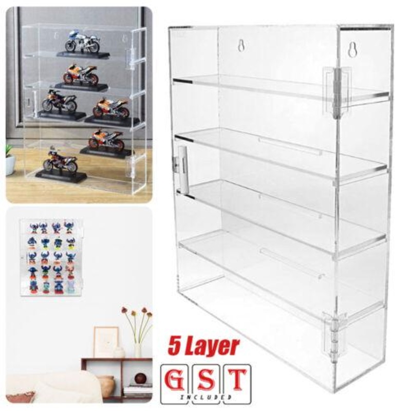 Buy 5 Layers Acrylic Display Rack Case Organizer Storage Box Shot Glass