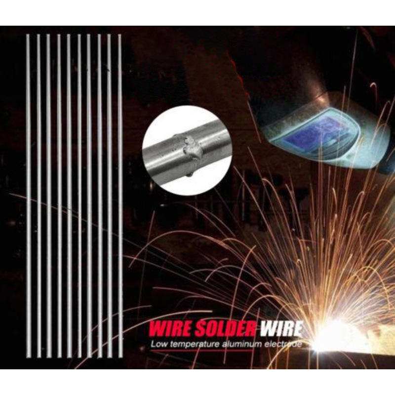 Buy Aluminum Brazing Solution Welding FluxCored Rods Low Temperature Wire Home AU MyDeal