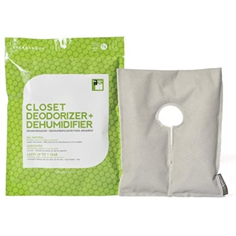 Buy Closet Deodorizer & Dehumidifier w/ Natural Bamboo Charcoal(130 g