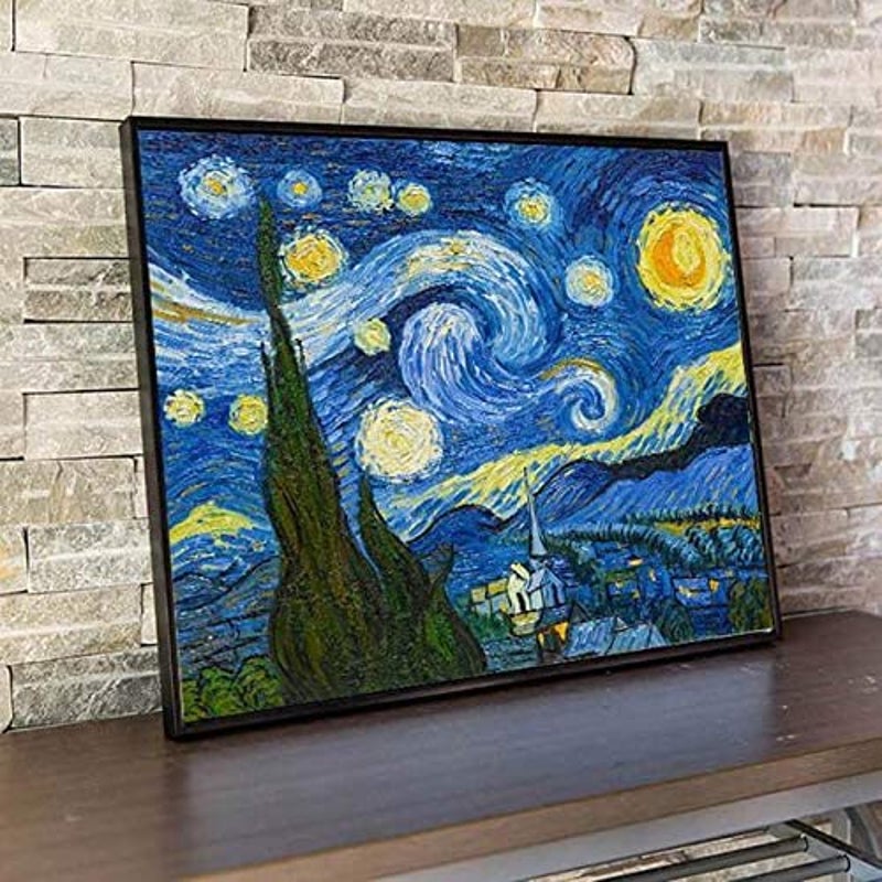 Van Gogh The Starry Night - Paint by Numbers Kit for Adults DIY