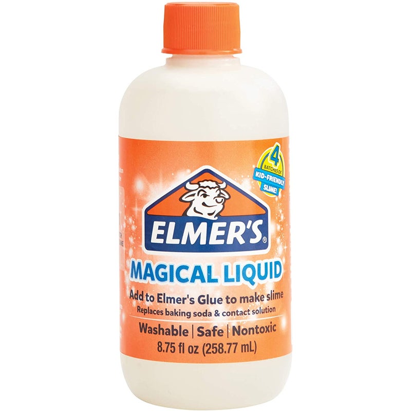  Elmer's Slime Kit, Slime Supplies Include Elmer's Metallic  Glue, Elmer's Magical Liquid Slime Activator, 4 Piece Kit : Office Products