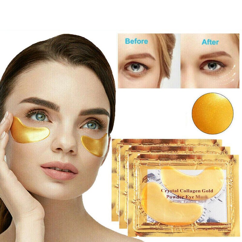 Buy Gold Eye Pad Patch Crystal Collagen Under Eye Gel Mask Anti Wrinkle Dark Circle Mydeal 1684