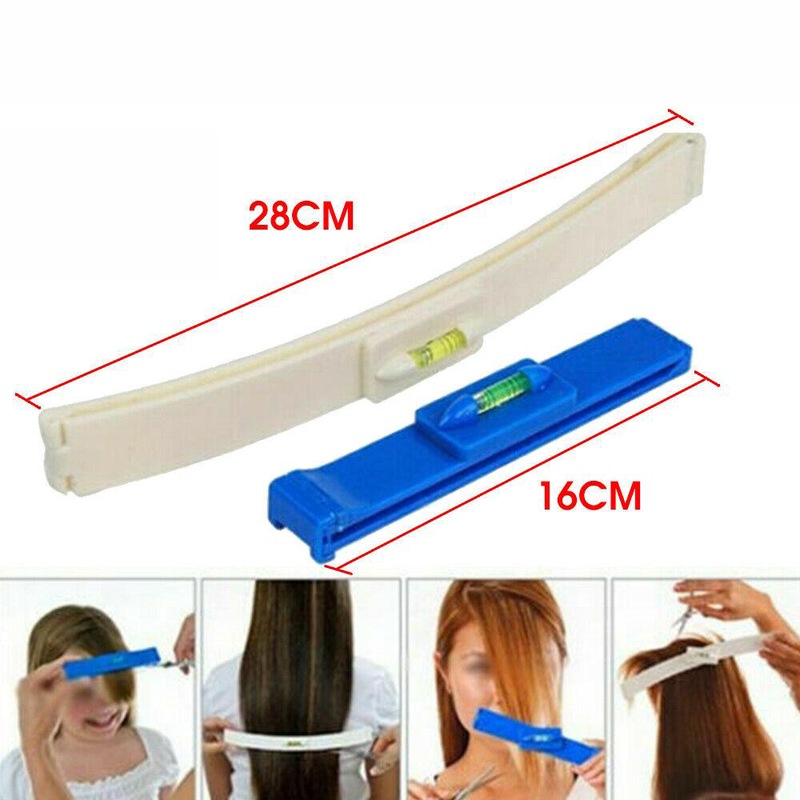 Buy Hair Cutting Guide Layers Bang Style Scissor Clipper Comb Fringe