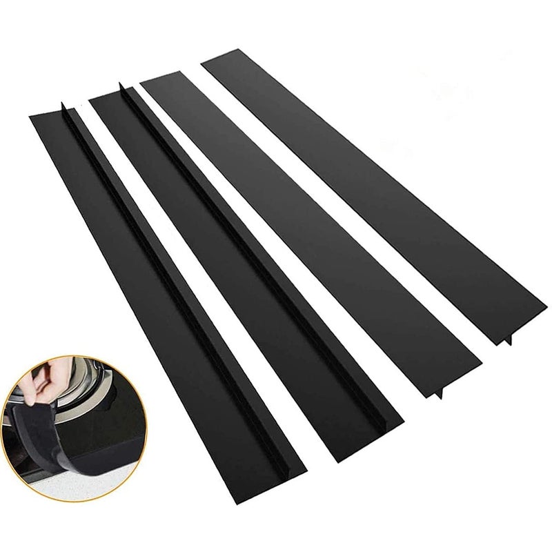 21 inches Kitchen Silicone Stove Counter Gap Filler Cover 2-6 Packs