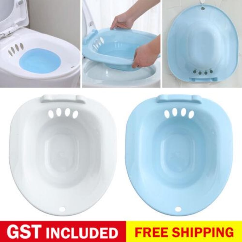 Buy Portable Hemorrhoid Therapy Sitz Bath Toilet Bidet Tub For Pregnant ...