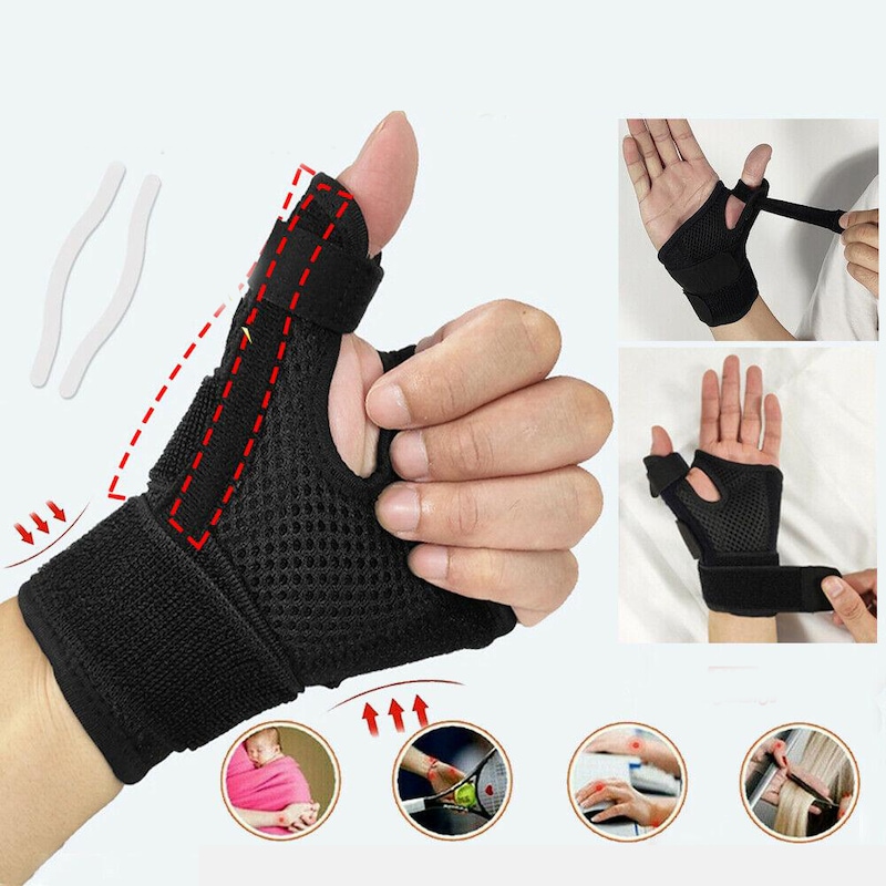 Buy Thumb Spica Splint Brace Wrist Support Stabiliser De Quervains ...