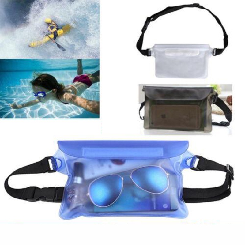 Buy Underwater Pouch Waist Belt Bag Waterproof Dry Case Cover Swimming ...