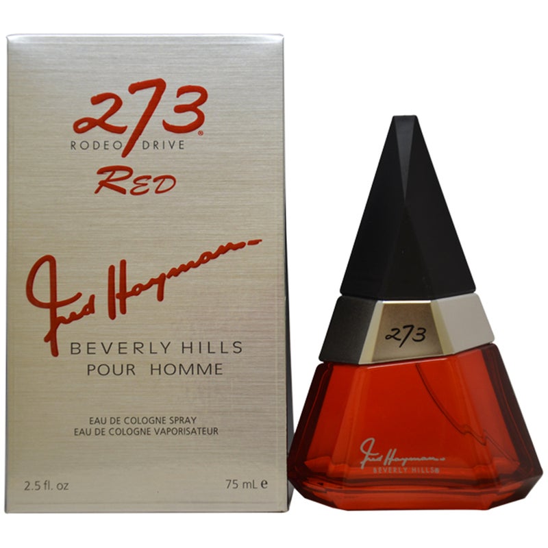 Buy 273 Red By Fred Hayman For Men 2 5 Oz Edc Spray Mydeal