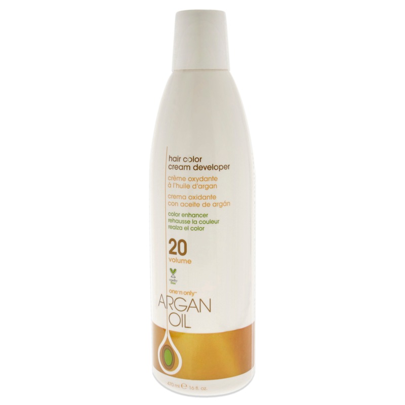 Buy Argan Oil Hair Color Cream Developer 20 Volume by One n Only for