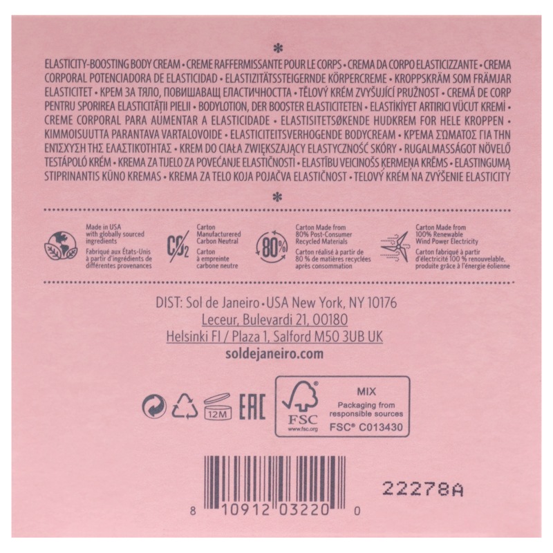 Buy Beija Flor ElastiCream by Sol de Janeiro for Unisex 8 oz Cream