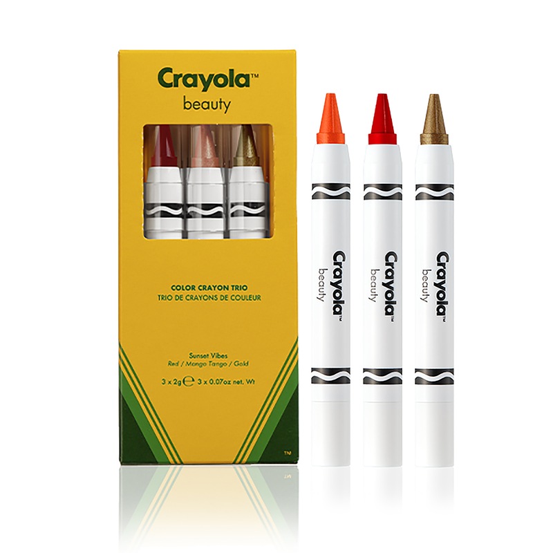 Buy Crayola Crayon Trio - Sunset Vibes by Crayola for Women - 3 x 0.07 ...