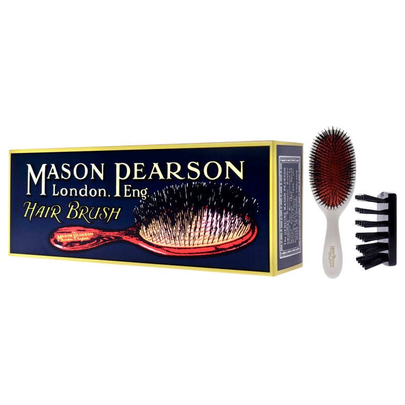 Mason Pearson B2 Extra Small Pure Bristle Hair Brush - Ivory