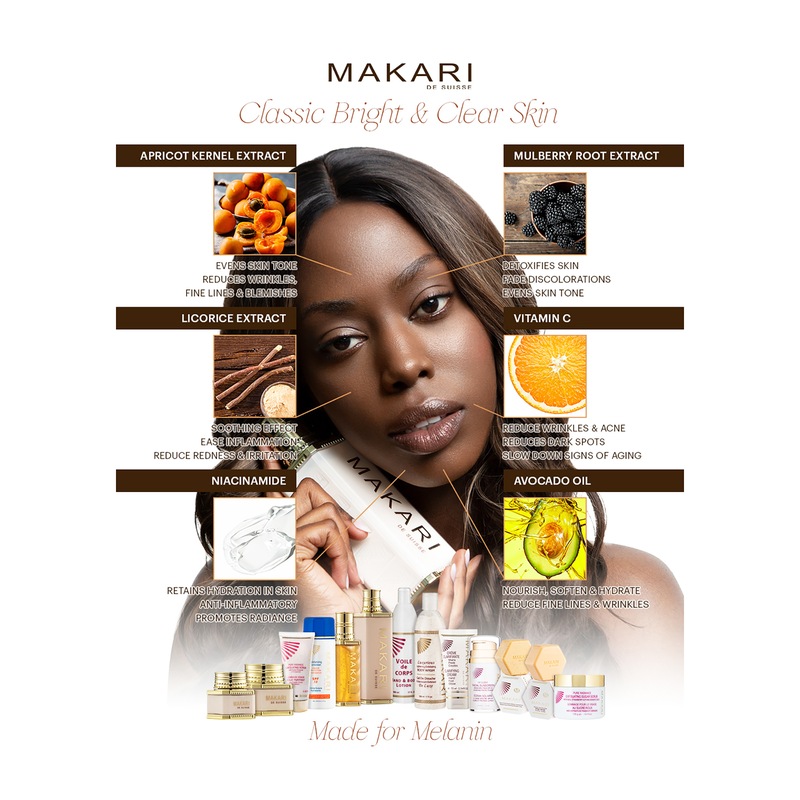 Buy Makari Luxurious Exfoliating Body Wash Body Scrub Infused with