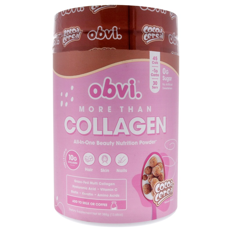 Buy More Than Collagen Cocoa Cereal by Obvi for Unisex 13.68 oz