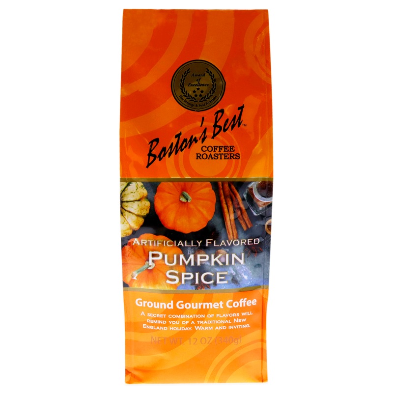 Buy Pumpkin Spice Ground Coffee by Bostons Best 12 oz Coffee MyDeal