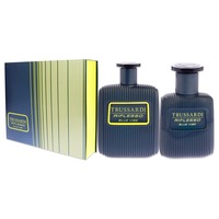 Riflesso Blue Vibe by Trussardi for Men - 2 Pc Gift Set 3.4 oz EDT Spray, 1oz EDT Spray