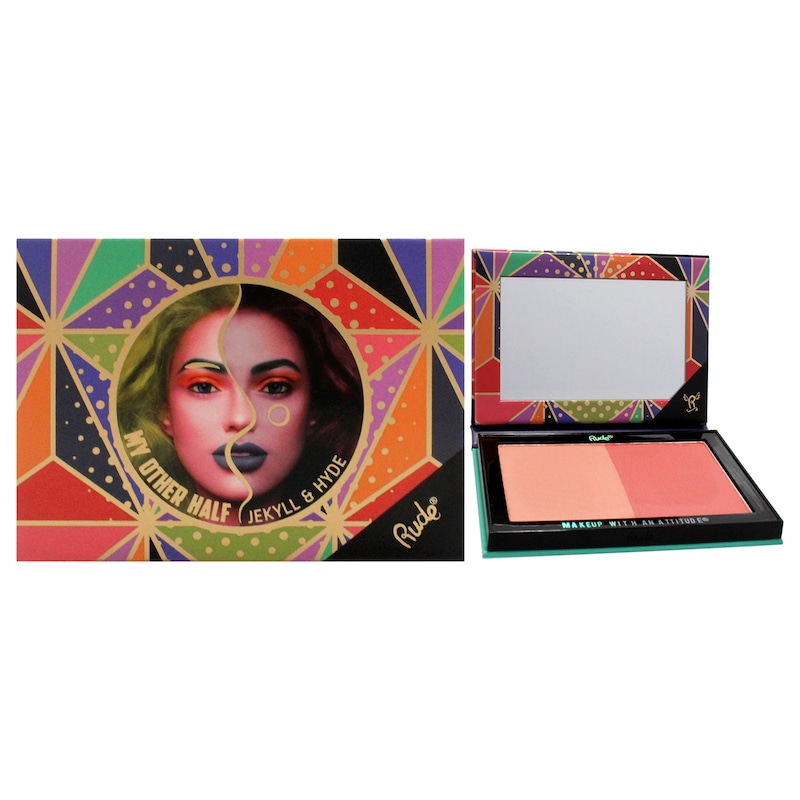 Buy Rude Cosmetics My Other Half Duo Shade Face Palette - Jekyll And 