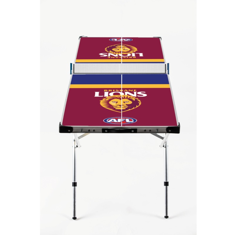 Buy Brisbane Lions AFL Mini Table Tennis MyDeal
