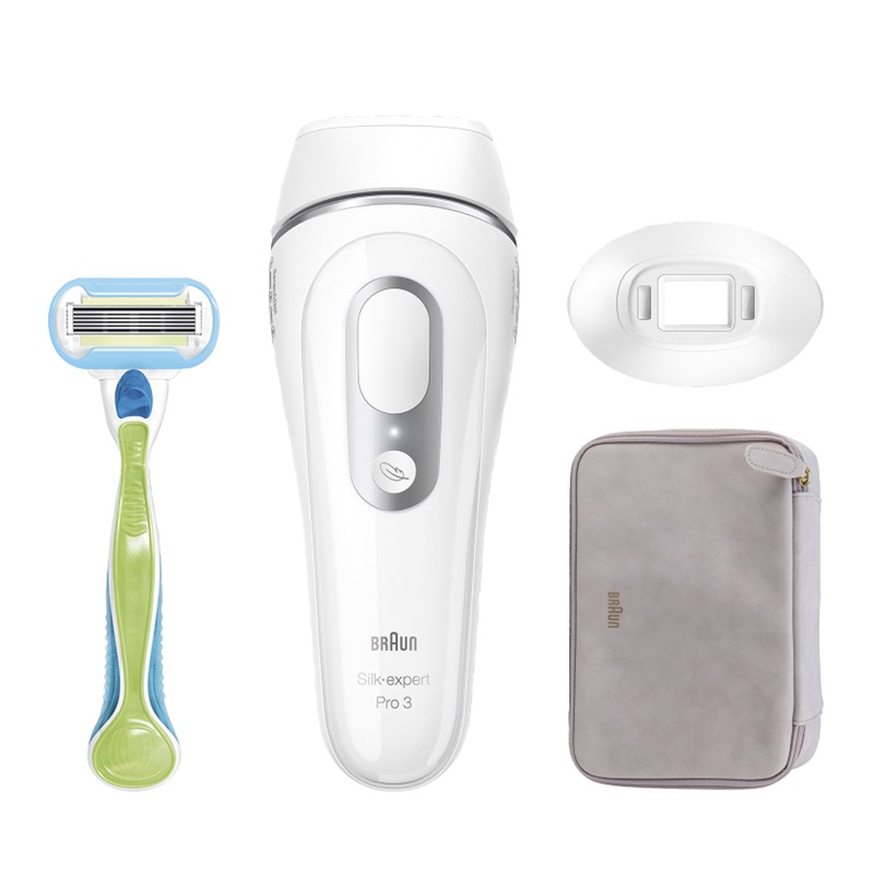 Buy Braun Silkexpert Pro 3 IPL Long Term Hair Removal Device (PL3133) White MyDeal
