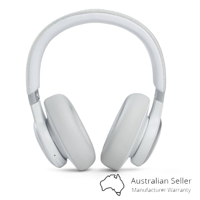 Buy JBL Live JBLLIVE660NCWHT, Wireless Over-Ear Noise Cancelling  Headphones, White