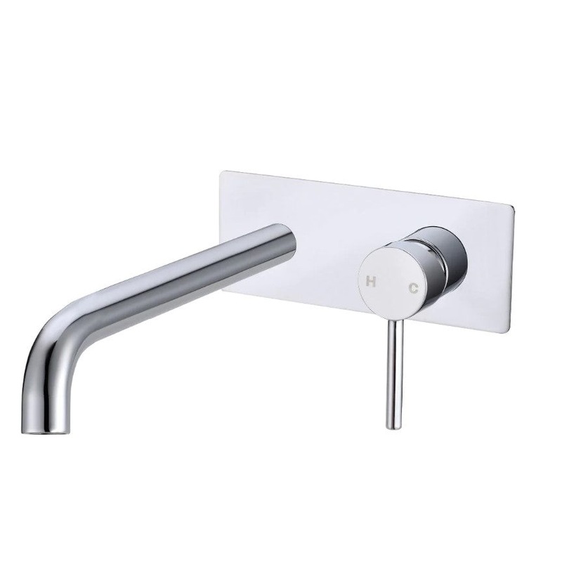 Buy Norico Pentro Chrome Wall Mixer With Round Spout - Mydeal