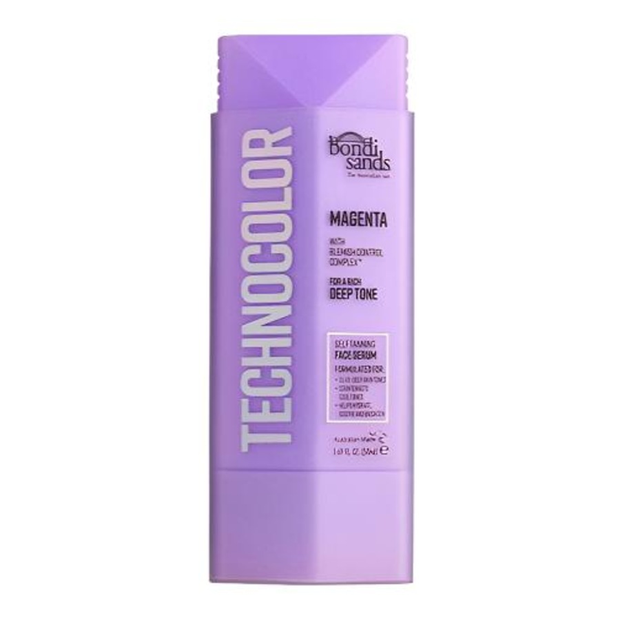 Bondi Sands Technocolor 1 Hour Express Self Tanning Face Serum Magenta 50mL