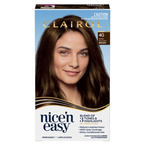 Buy Clairol Nice N’ Easy 4G Dark Golden Brown MyDeal Australia