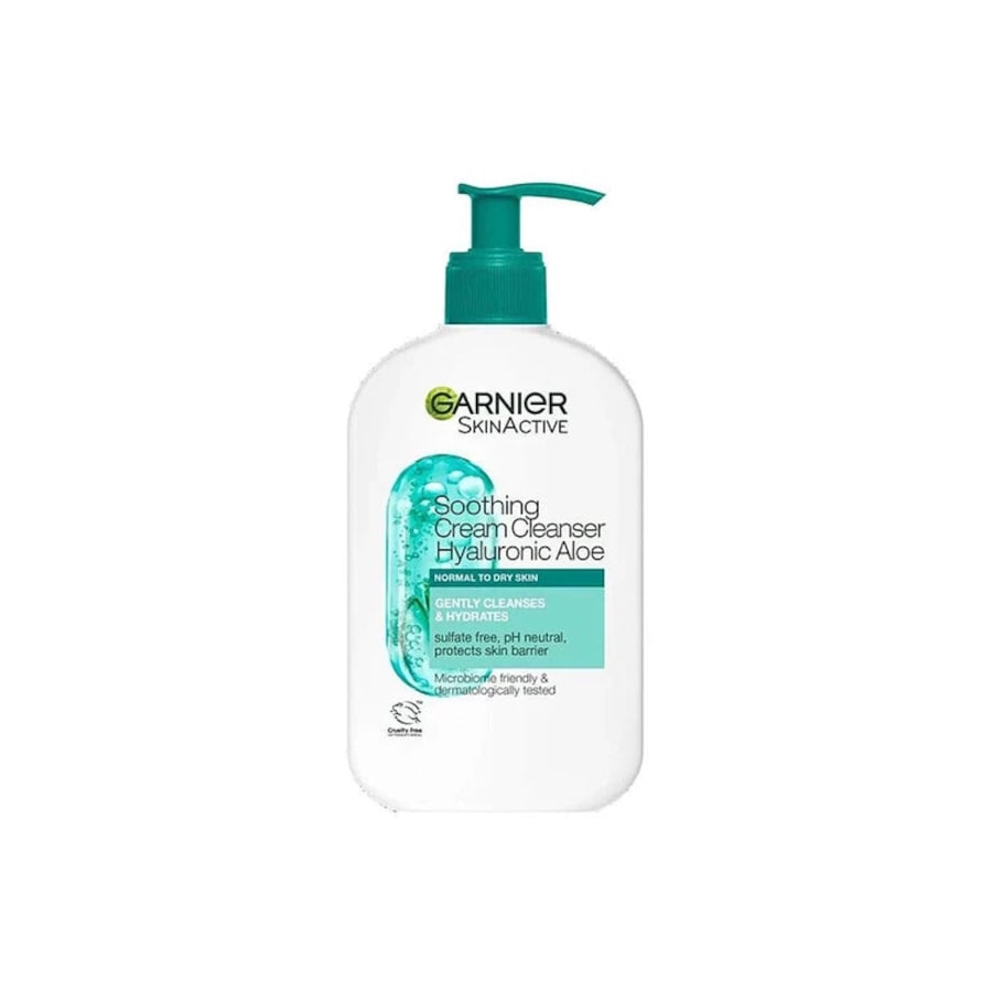 Garnier Skin Active Hyaluronic Aloe Cream Cleanser 250Ml Pump